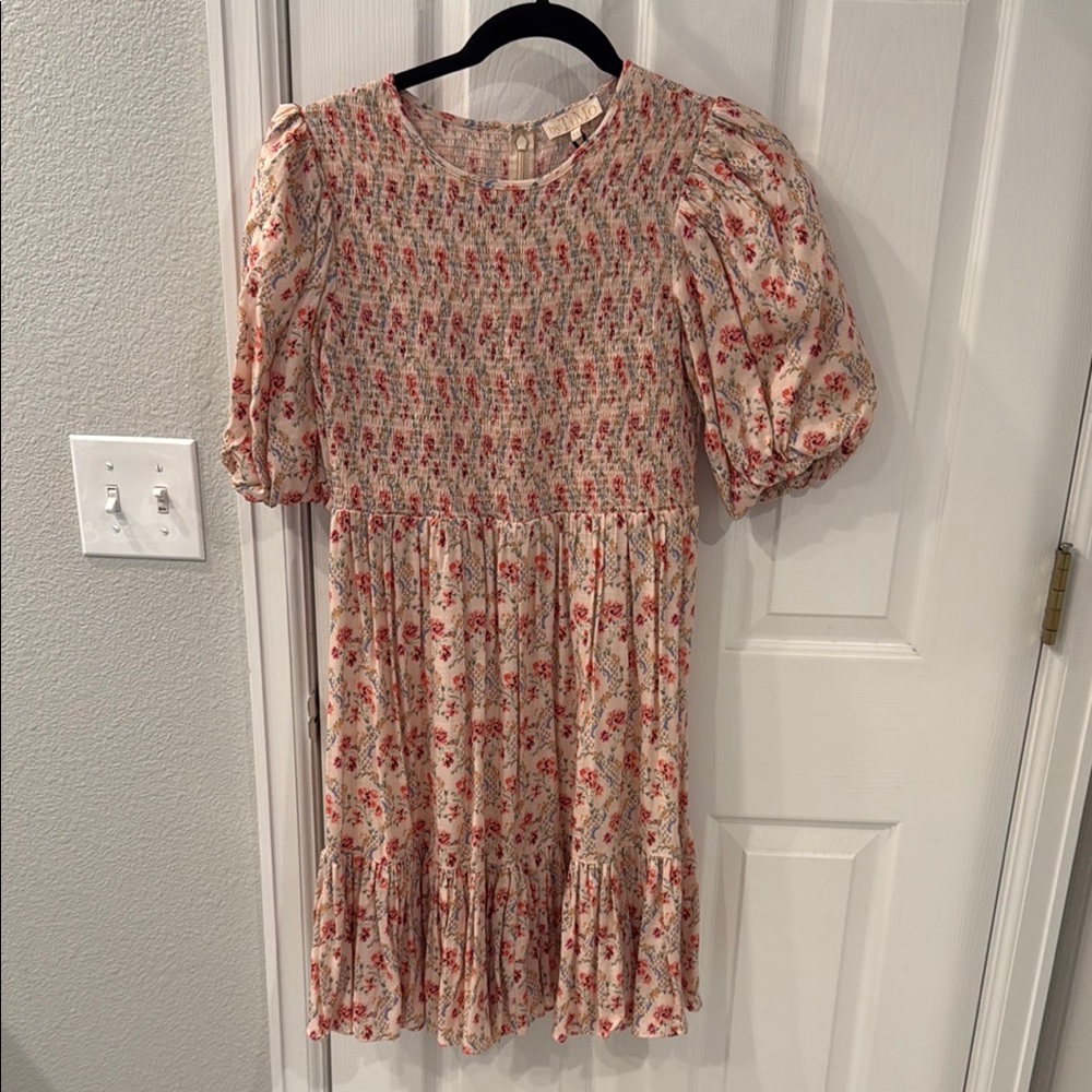 Floral Puff Sleeve Dress